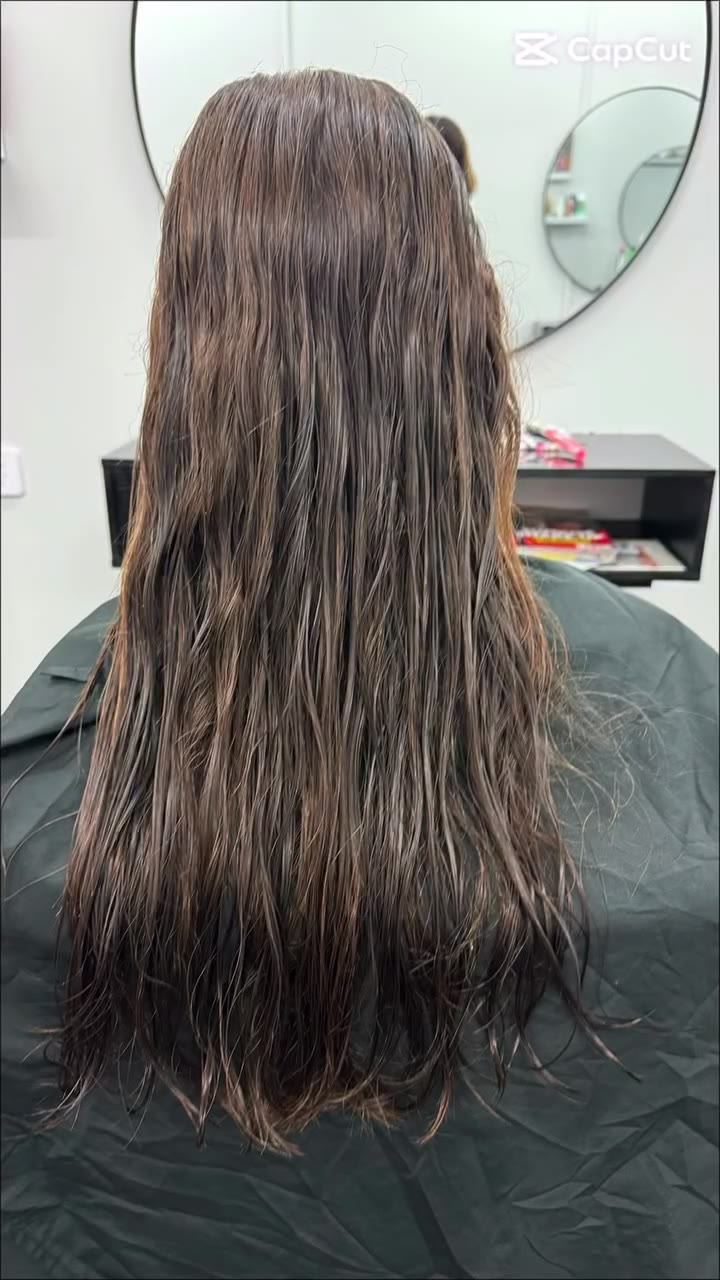 Our signature butterfly layers haircut